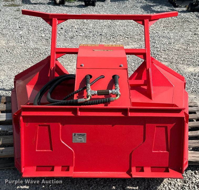 image for item DX1015 2024 Topcat  SSDFM60 skid steer mulcher