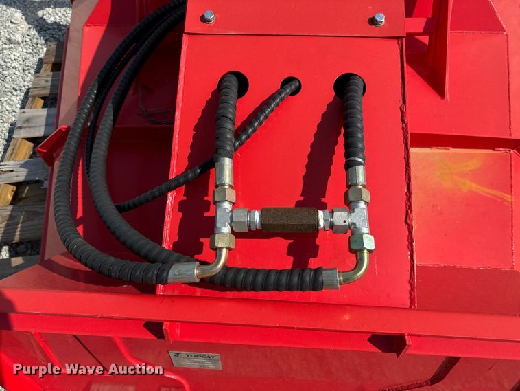 image for item DX1015 2024 Topcat  SSDFM60 skid steer mulcher