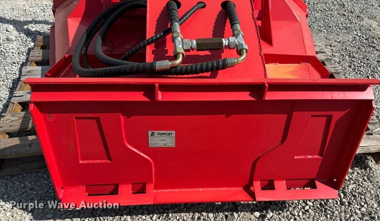 image for item DX1015 2024 Topcat  SSDFM60 skid steer mulcher