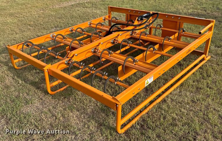 image for item DX3568 2024 LandHonor HAG-12-24Q skid steer hay accumulator grapple