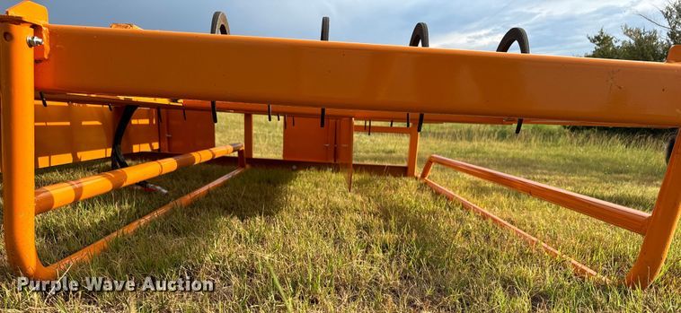 image for item DX3568 2024 LandHonor HAG-12-24Q skid steer hay accumulator grapple
