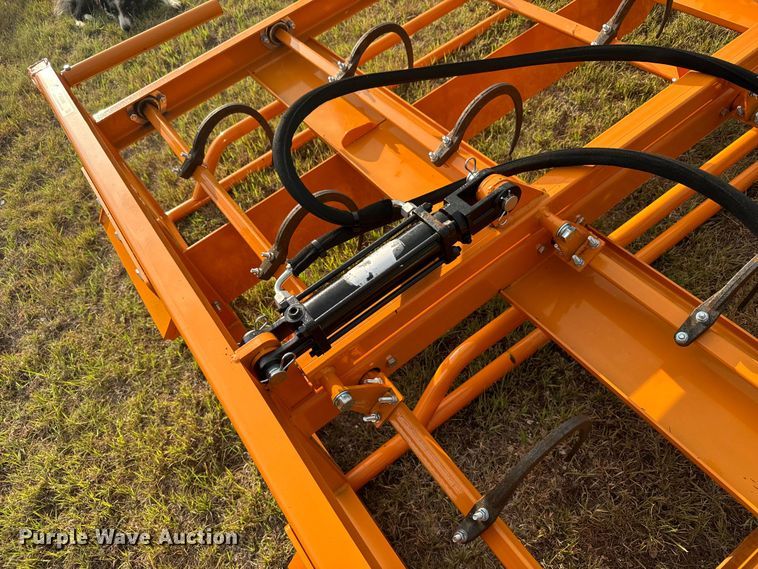 image for item DX3568 2024 LandHonor HAG-12-24Q skid steer hay accumulator grapple