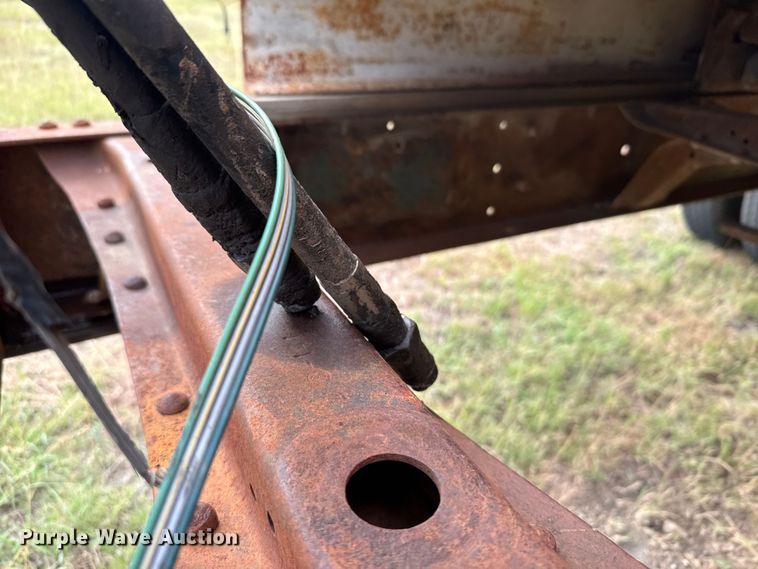 image for item DX3570 Shop built grain trailer