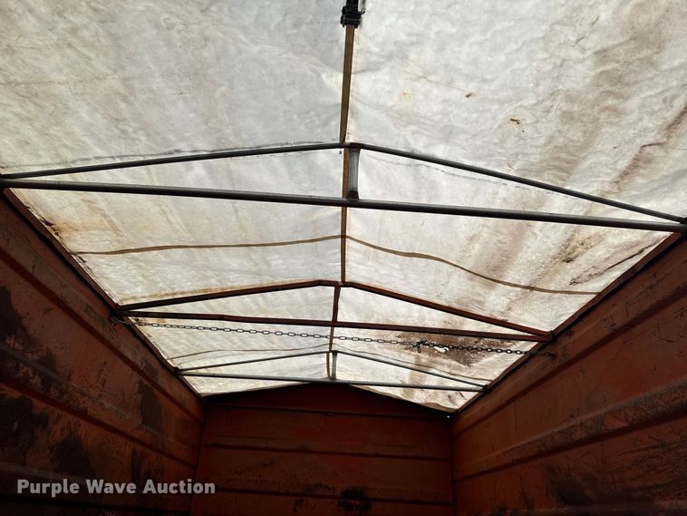 image for item DX3570 Shop built grain trailer
