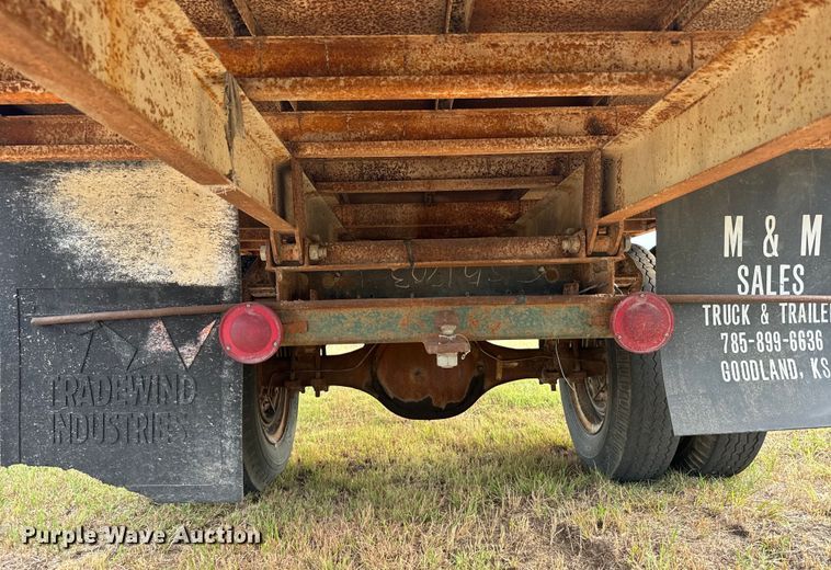 image for item DX3570 Shop built grain trailer