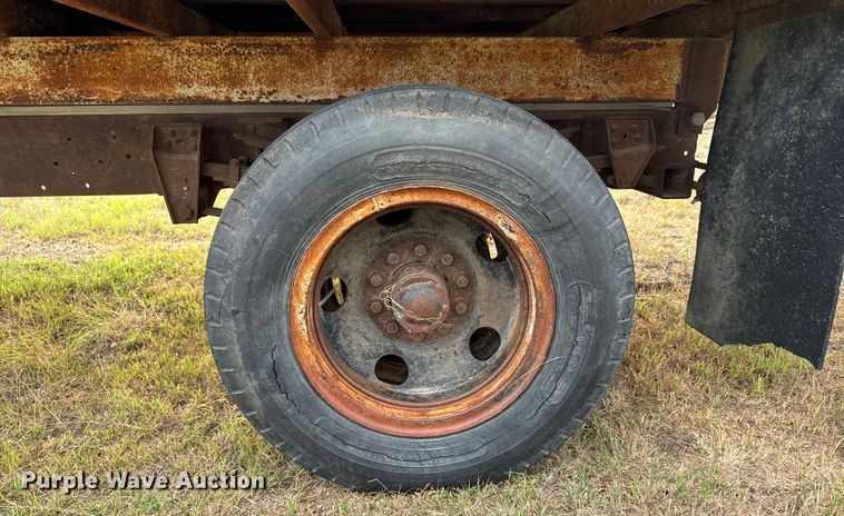 image for item DX3570 Shop built grain trailer