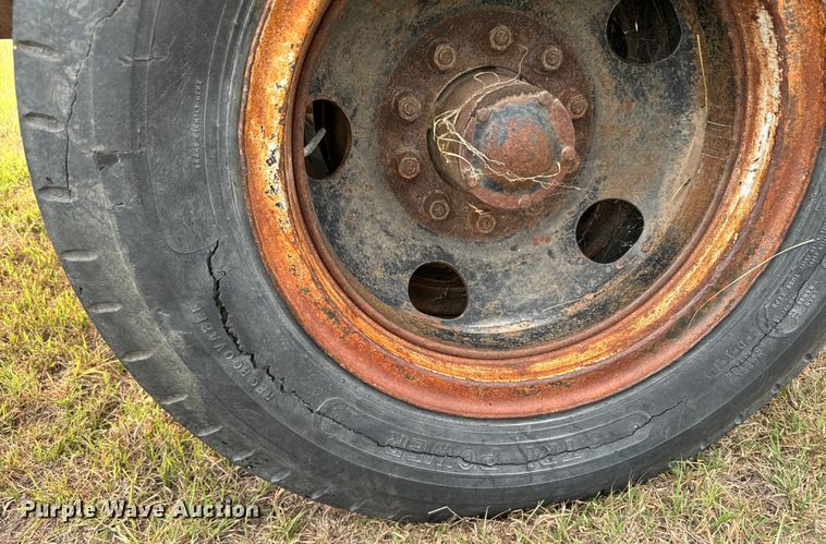 image for item DX3570 Shop built grain trailer
