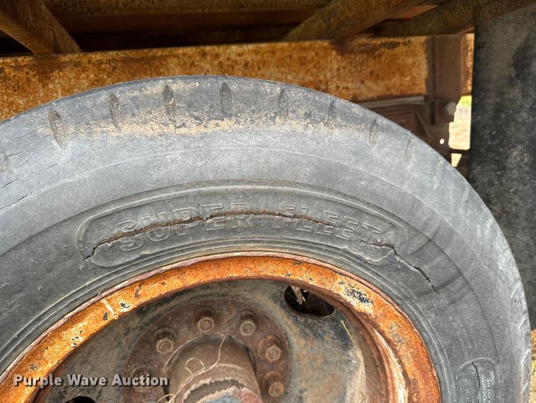 image for item DX3570 Shop built grain trailer