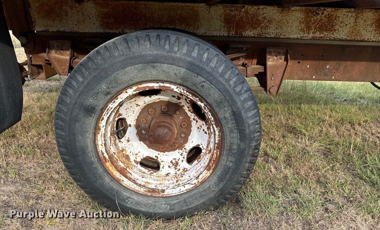 image for item DX3570 Shop built grain trailer