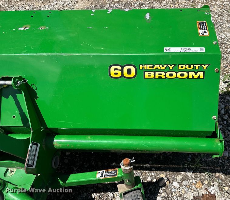 image for item EJ7165 John Deere  power broom