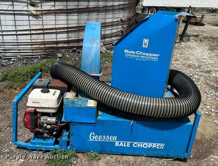 image for item EJ7170 Goossen  bale chopper 