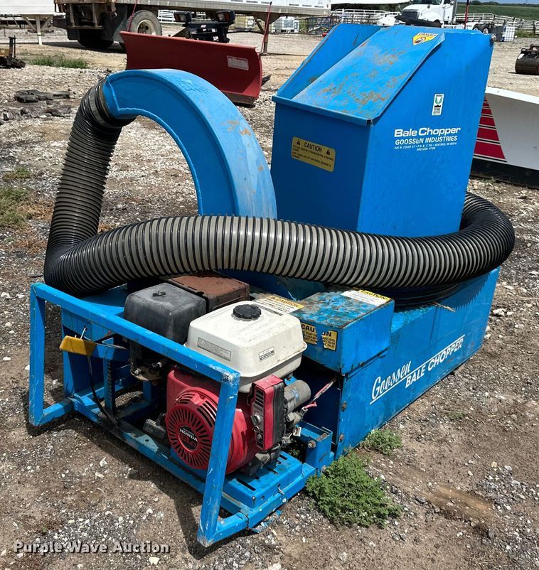 image for item EJ7170 Goossen  bale chopper 