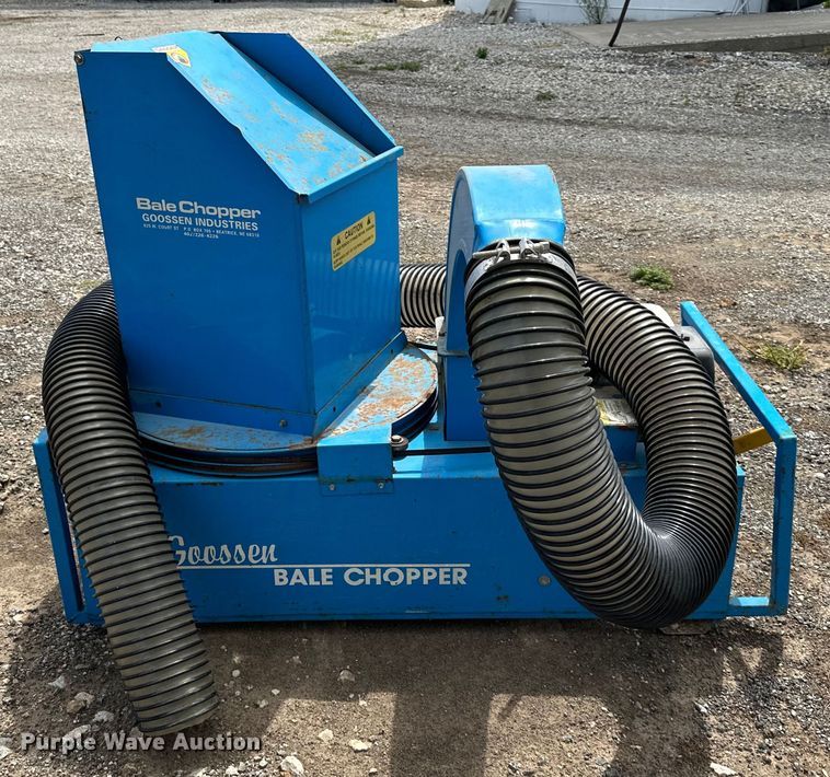 image for item EJ7170 Goossen  bale chopper 