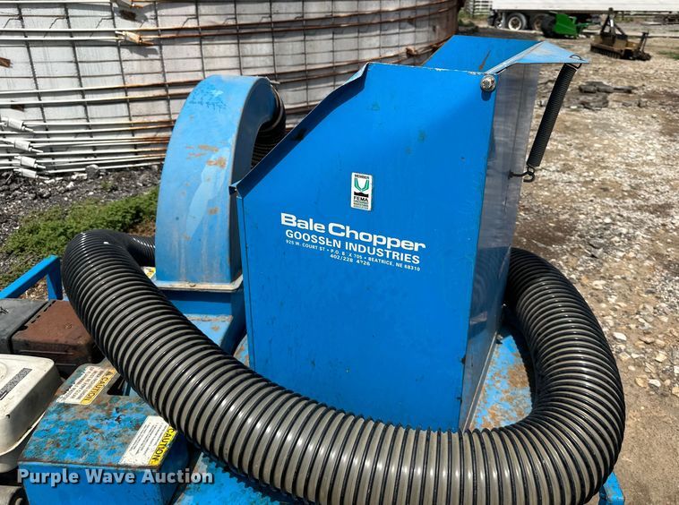 image for item EJ7170 Goossen  bale chopper 