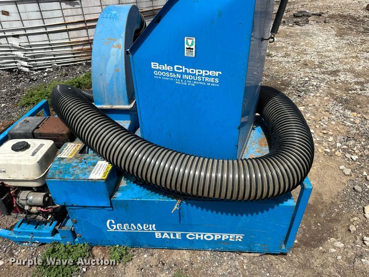 image for item EJ7170 Goossen  bale chopper 
