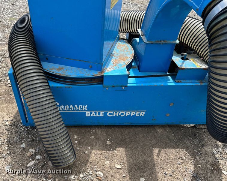 image for item EJ7170 Goossen  bale chopper 