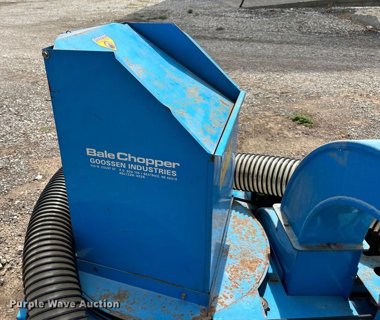 image for item EJ7170 Goossen  bale chopper 