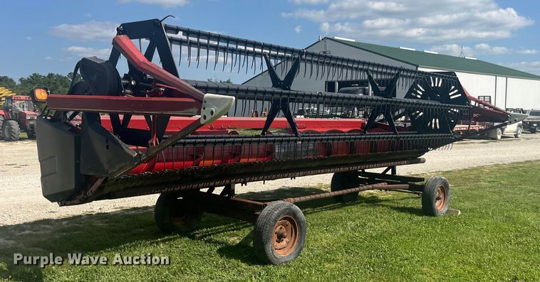 image for item EK8958 1995 Case 1020 flex draper head