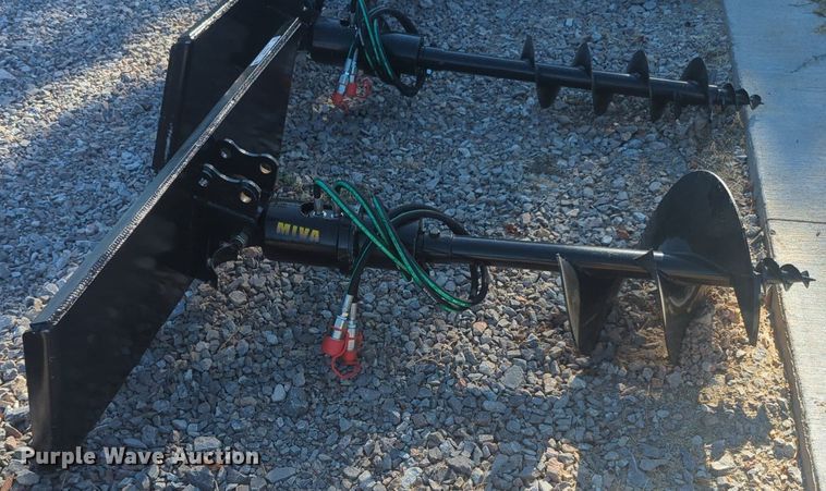 image for item EQ2020 Miva skid steer auger