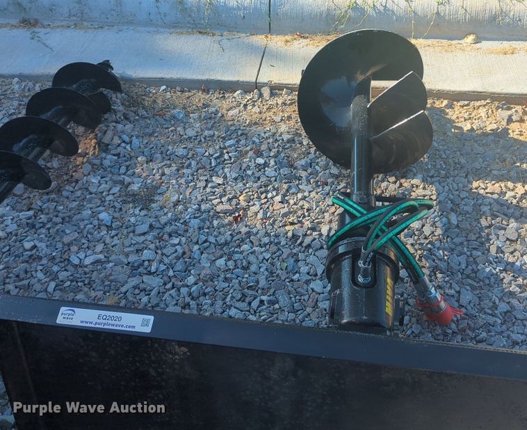 image for item EQ2020 Miva skid steer auger