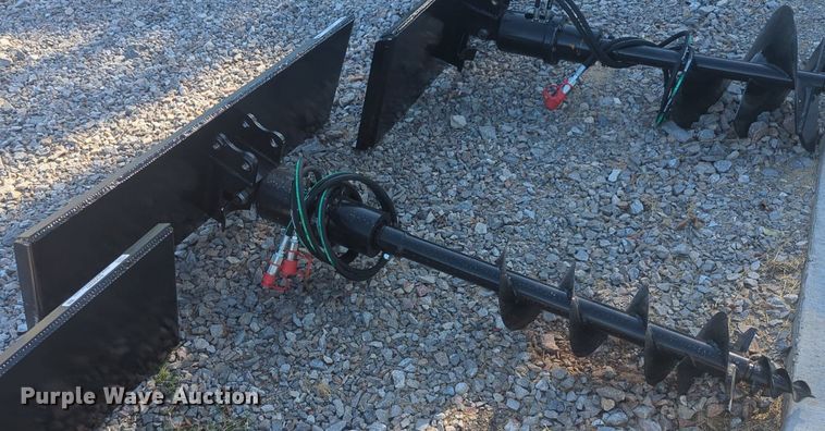 image for item EQ2021 Miva skid steer auger