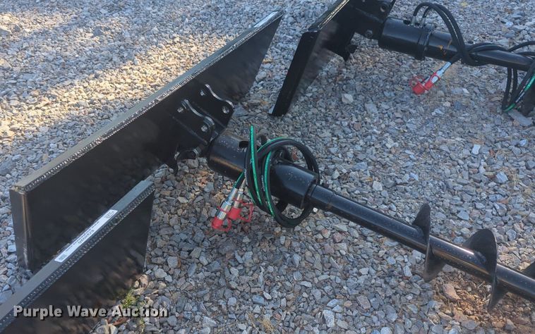 image for item EQ2021 Miva skid steer auger