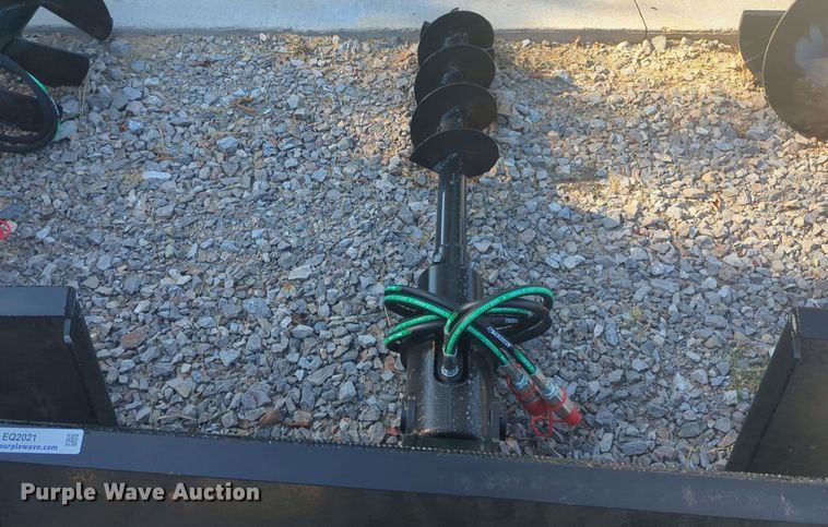 image for item EQ2021 Miva skid steer auger