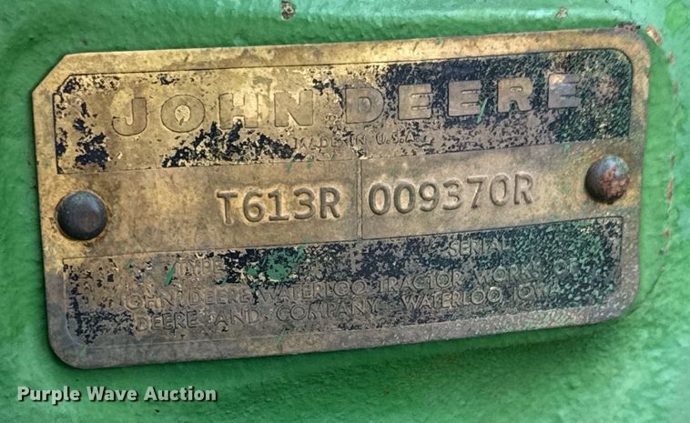 image for item LF9952 1971 John Deere  4320 tractor