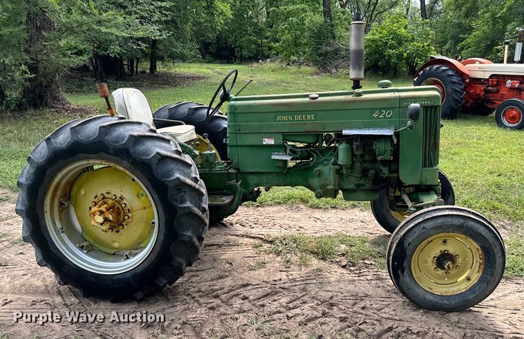 image for item LF9967 1958 John Deere  420W tractor