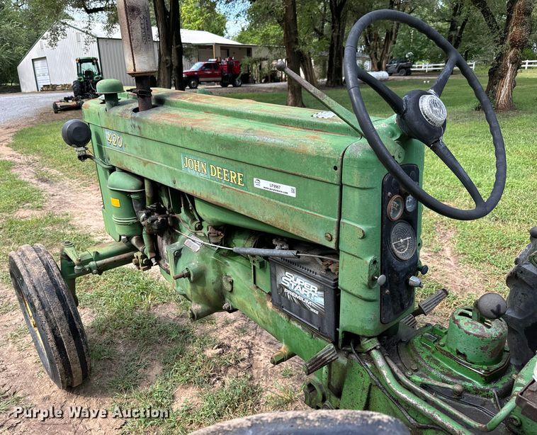 image for item LF9967 1958 John Deere  420W tractor