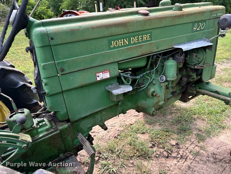 image for item LF9967 1958 John Deere  420W tractor
