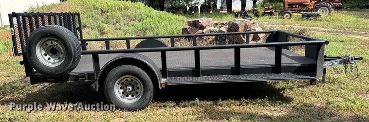 image for item LF9968 2017 Lone Star utility trailer