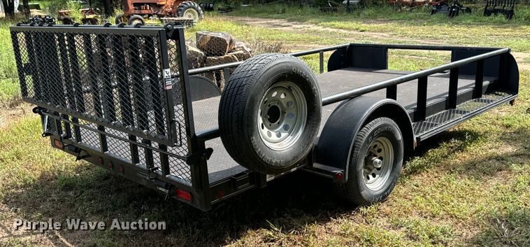 image for item LF9968 2017 Lone Star utility trailer