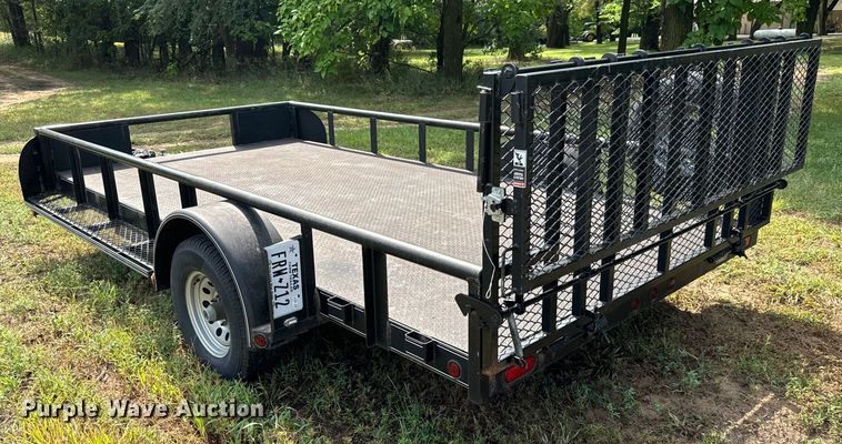 image for item LF9968 2017 Lone Star utility trailer