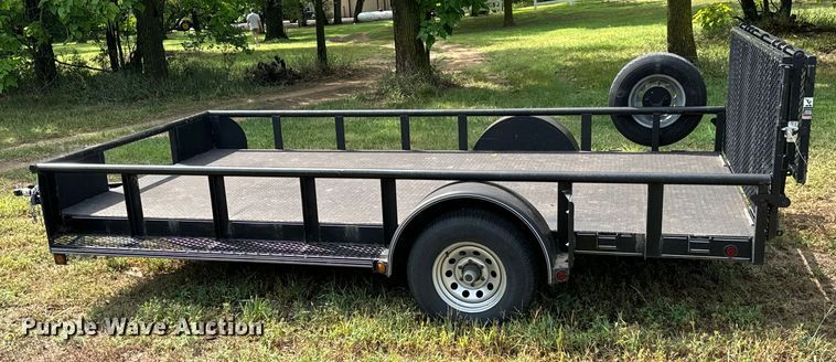 image for item LF9968 2017 Lone Star utility trailer