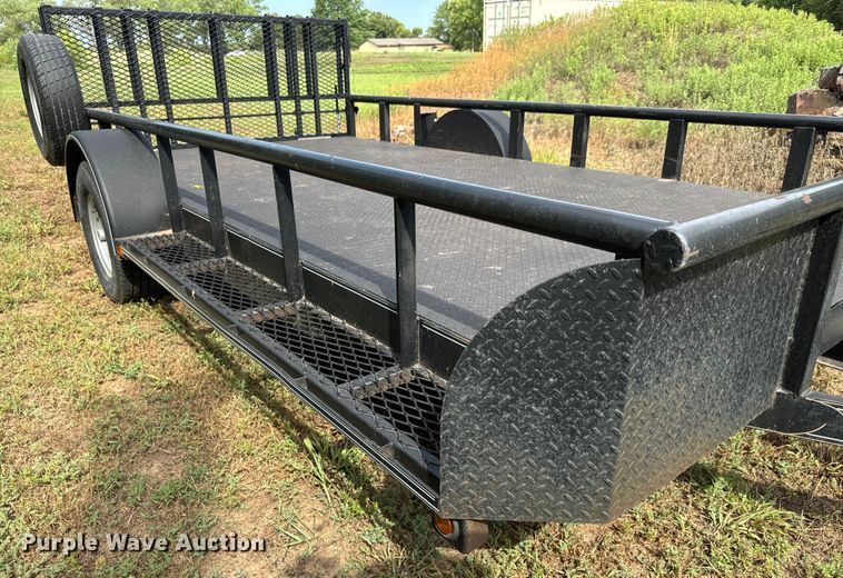 image for item LF9968 2017 Lone Star utility trailer