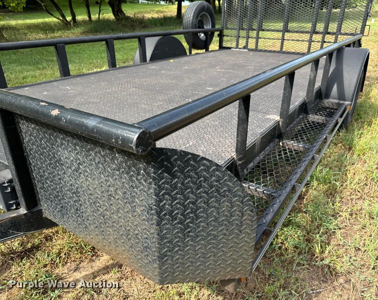 image for item LF9968 2017 Lone Star utility trailer