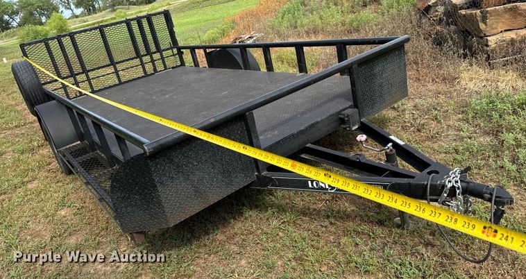 image for item LF9968 2017 Lone Star utility trailer