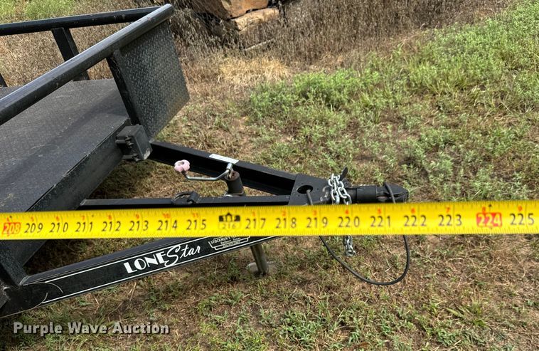 image for item LF9968 2017 Lone Star utility trailer