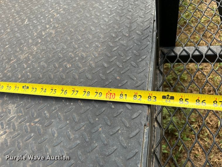 image for item LF9968 2017 Lone Star utility trailer