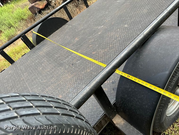 image for item LF9968 2017 Lone Star utility trailer