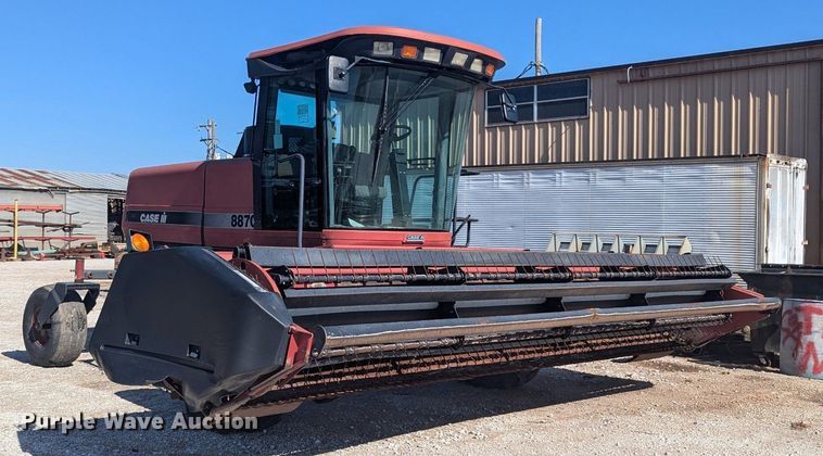image for item NW9748 2000 Case 8870 swather / windrower