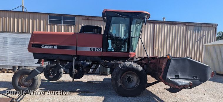 image for item NW9748 2000 Case 8870 swather / windrower