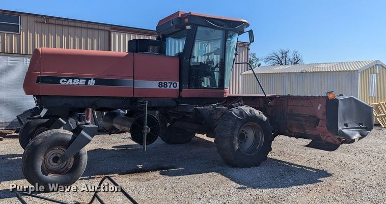 image for item NW9748 2000 Case 8870 swather / windrower