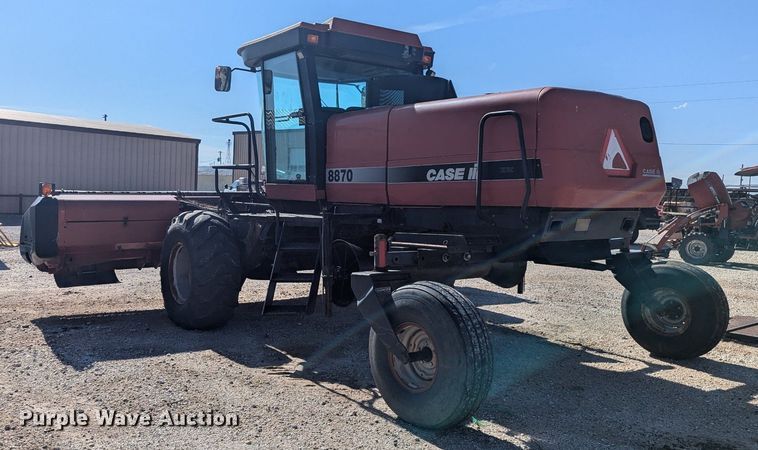 image for item NW9748 2000 Case 8870 swather / windrower