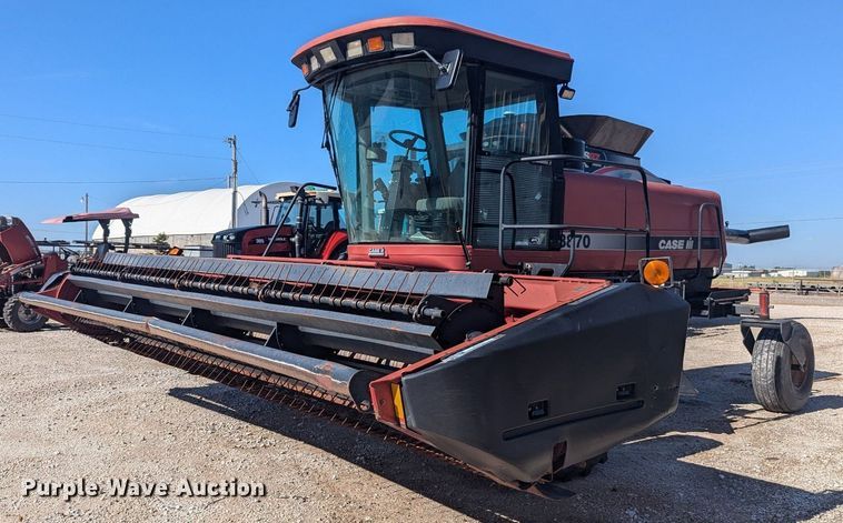 image for item NW9748 2000 Case 8870 swather / windrower
