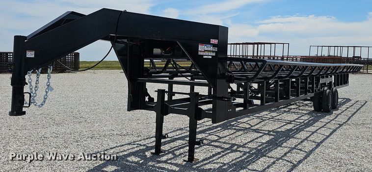 image for item NX9081 Rancho Viejo HRM240 hay bale trailer