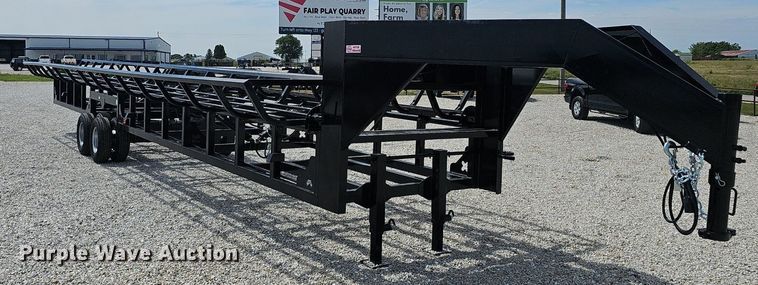 image for item NX9082 Rancho Viejo HRM240 hay bale trailer