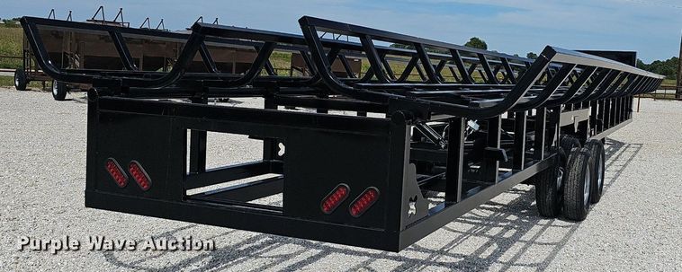 image for item NX9082 Rancho Viejo HRM240 hay bale trailer