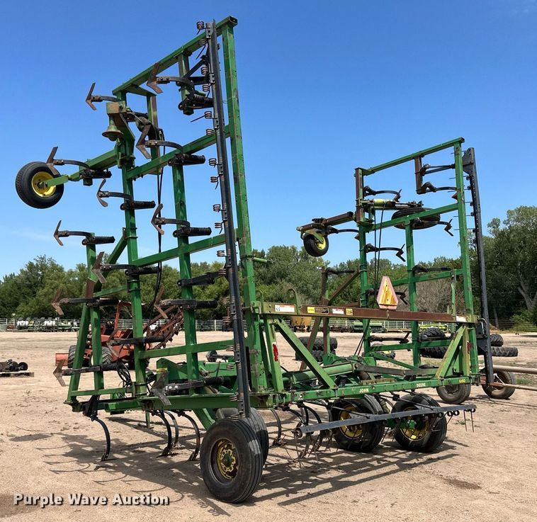 image for item OM9646 John Deere field cultivator